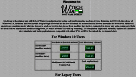 What Win-tech.com website looked like in 2020 (3 years ago)