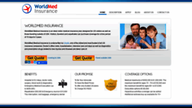 What Worldmedinsurance.net website looked like in 2020 (3 years ago)
