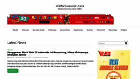 What Wartasultra.id website looked like in 2020 (3 years ago)
