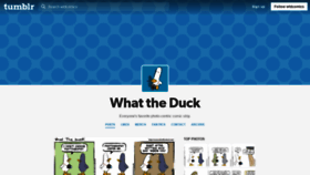 What Whattheduck.net website looked like in 2020 (3 years ago)