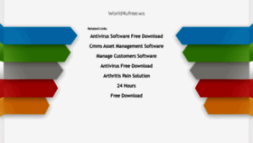 What World4ufree.ws website looked like in 2020 (3 years ago)