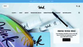 What Winkbrowbar.com website looked like in 2020 (3 years ago)