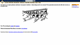 What Waterhistory.org website looked like in 2020 (3 years ago)