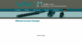 What Witec-tools.de website looked like in 2020 (3 years ago)