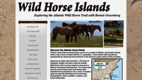 What Wildhorseislands.com website looked like in 2020 (3 years ago)