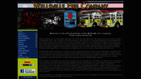 What Wellsvillefire.com website looked like in 2020 (3 years ago)