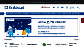 What Www.krakow.pl website looked like in 2020 (3 years ago)