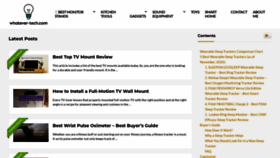 What Whatever-tech.com website looked like in 2020 (3 years ago)