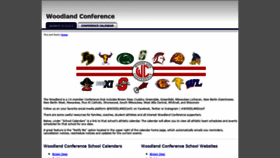 What Woodlandconference.org website looked like in 2020 (3 years ago)