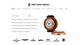 What Ww1trenchwatch.com website looked like in 2020 (3 years ago)