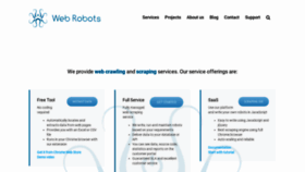 What Webrobots.io website looked like in 2020 (5 years ago)
