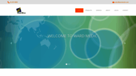 What Wardmedic.com website looked like in 2020 (3 years ago)