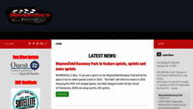 What Waynesfieldmotorsportspark.com website looked like in 2020 (3 years ago)