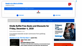 What Weberbooks.com website looked like in 2020 (3 years ago)