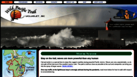 What Wildpacifictrail.com website looked like in 2020 (3 years ago)