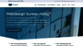What Webdesign-westland.nl website looked like in 2020 (3 years ago)