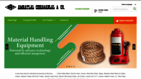 What Wireropehoist.co.in website looked like in 2020 (3 years ago)