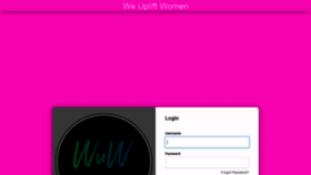 What Weupliftwomen.com website looked like in 2020 (3 years ago)