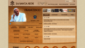 What Www.vatican.va website looked like in 2020 (5 years ago)