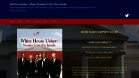 What Whitehouseusher.com website looked like in 2020 (3 years ago)