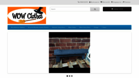 What Wowclothes.co.uk website looked like in 2020 (3 years ago)