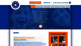 What Wigsforkidsbc.com website looked like in 2020 (3 years ago)