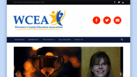 What Wceamsea.org website looked like in 2020 (3 years ago)