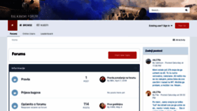 What Wotbalkan.com website looked like in 2020 (3 years ago)