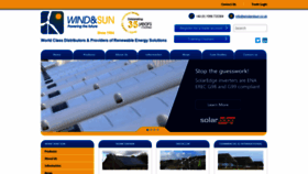 What Windandsun.co.uk website looked like in 2020 (3 years ago)
