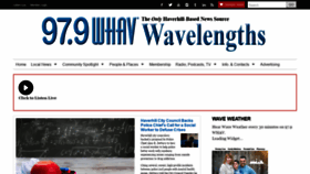 What Whav.net website looked like in 2020 (3 years ago)
