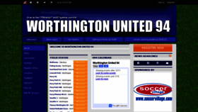 What Worthingtonunited.org website looked like in 2020 (3 years ago)