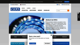 What Wika.nl website looked like in 2020 (3 years ago)