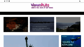 What Womenality.com website looked like in 2020 (3 years ago)