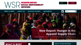 What Wsr-network.org website looked like in 2020 (3 years ago)