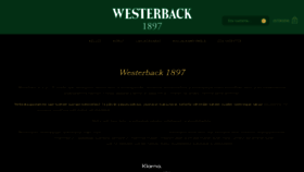 What Westerback.fi website looked like in 2020 (3 years ago)