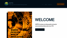 What Wetrc.org website looked like in 2020 (4 years ago)