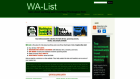 What Wa-list.com website looked like in 2020 (3 years ago)