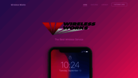 What Wirelessworks.biz website looked like in 2020 (3 years ago)