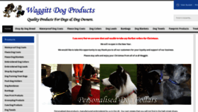 What Waggittdogproducts.co.uk website looked like in 2020 (3 years ago)