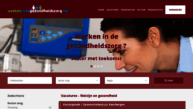 What Werkenindegezondheidszorg.be website looked like in 2020 (3 years ago)