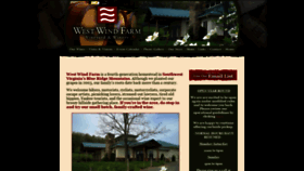 What Westwindwine.com website looked like in 2020 (3 years ago)