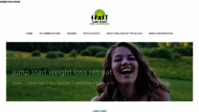 What Weightlossretreat.com website looked like in 2020 (3 years ago)