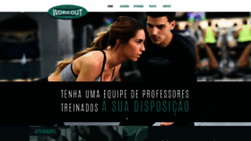 What Workout.net.br website looked like in 2020 (3 years ago)