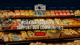 What Wisconsindairy.org website looked like in 2020 (3 years ago)