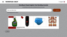 What Wordfeud-cheat.net website looked like in 2020 (3 years ago)