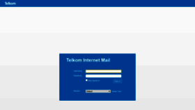 What Webmail.telkomsa.net website looked like in 2020 (3 years ago)