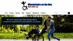 What Wheelchairs-ontherun.co.za website looked like in 2020 (3 years ago)