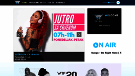 What Wtfradio.rs website looked like in 2020 (3 years ago)