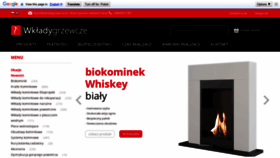 What Wkladygrzewcze.pl website looked like in 2020 (3 years ago)