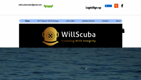 What Willscubatrader.com website looked like in 2020 (3 years ago)